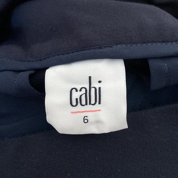 Cabi Navy Wide Leg Trousers - Picture 5 of 6